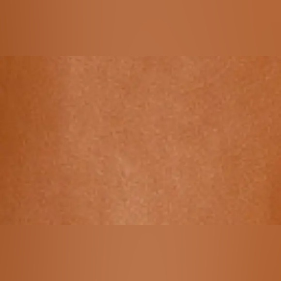 NWOT Juicy Couture Rodeo Barrel Fit High Waist Faux Leather Pants in Camel - Picture 3 of 7